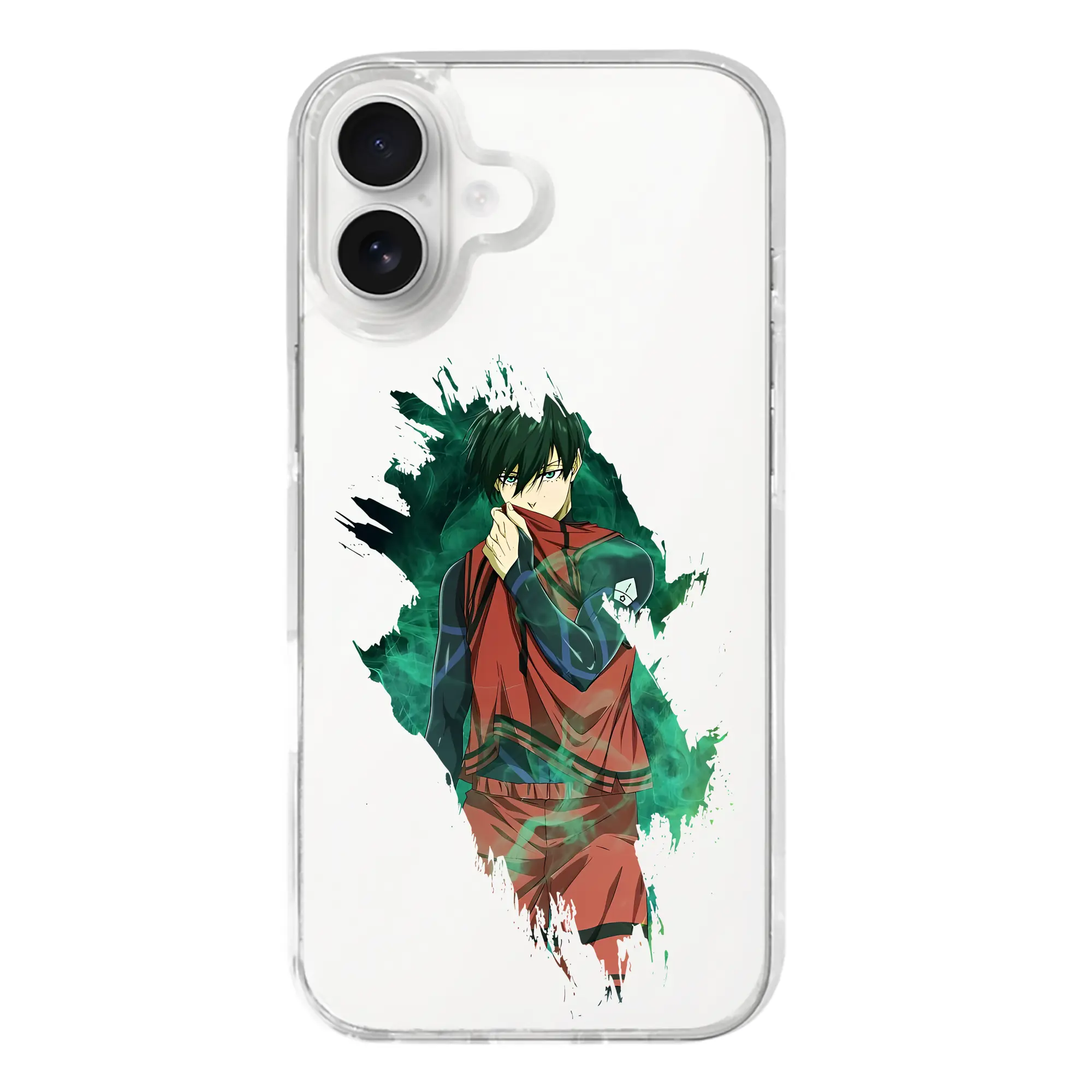 ブルーロック グッズ 糸師凛 - iPhone 17シリーズ 透明スマホケース – 薄型・耐衝撃・精密フィット保護カバー